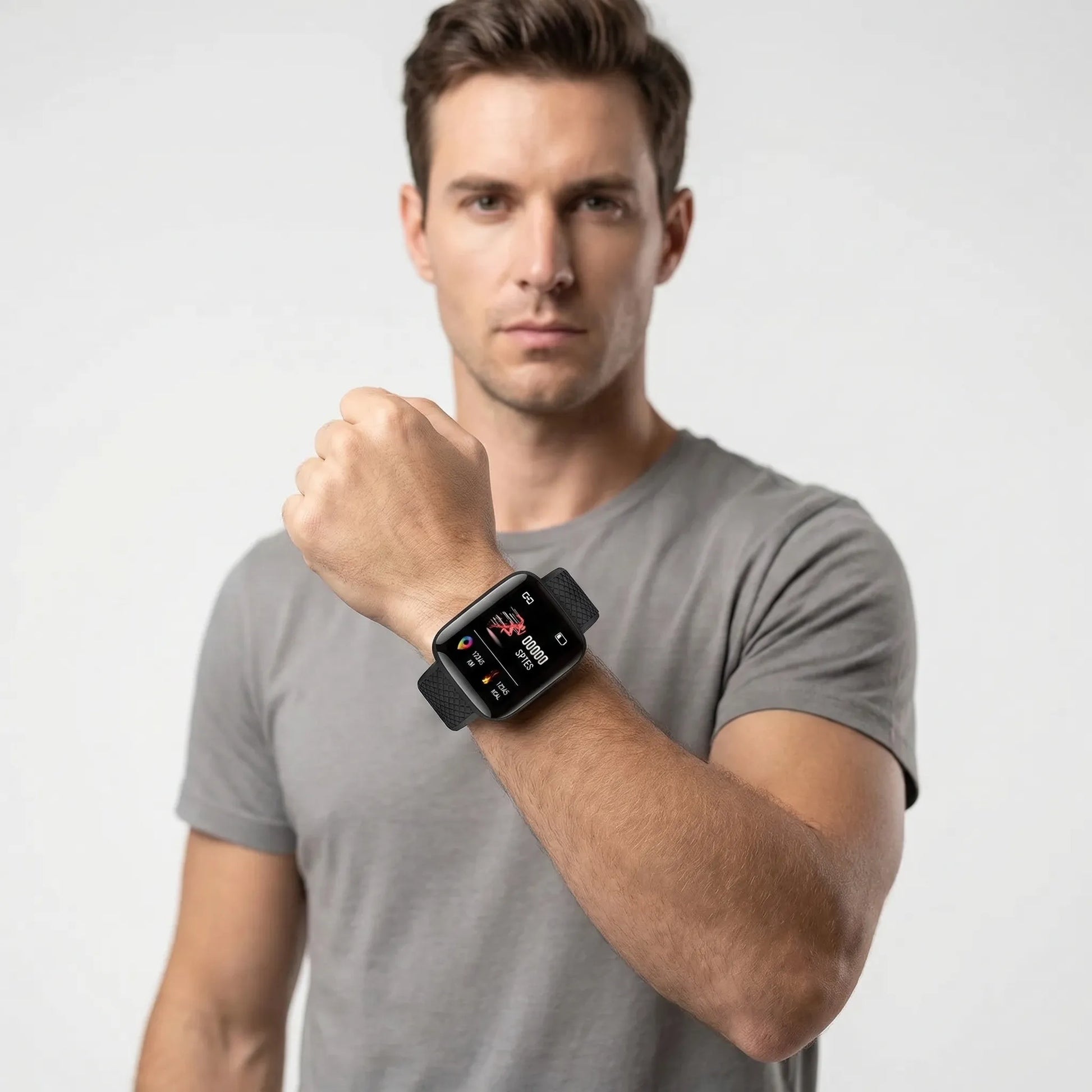 Trackify - Colour Screen Fitness Tracking Smartwatch Track Daily Fitness