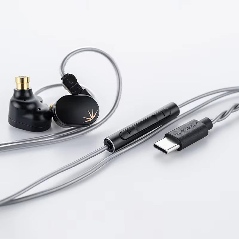 CHU II High Performance Dynamic Driver Iems Interchangeable Cable In-Ear Headphone
