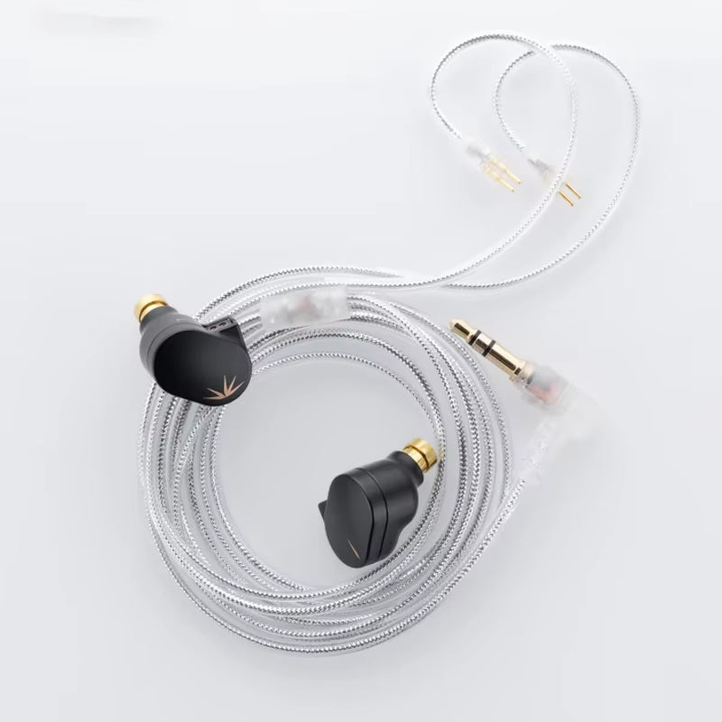 CHU II High Performance Dynamic Driver Iems Interchangeable Cable In-Ear Headphone