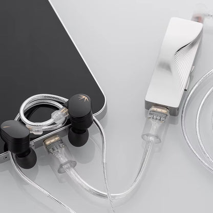 CHU II High Performance Dynamic Driver Iems Interchangeable Cable In-Ear Headphone